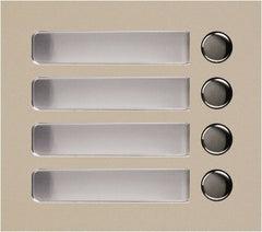 Aiphone - Public Address & Intercom Accessories Type: Four Call Button Panel For Use With: GF and GT Series - Exact Tooling