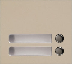 Aiphone - Public Address & Intercom Accessories Type: Two Call Button Panel For Use With: GF and GT Series - Exact Tooling