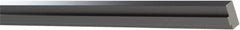 CarveSmart - 1" Wide x 2-1/4" High x 1" Thick, Flat/No Step Vise Jaw - Soft, Aluminum, Fixed Jaw, Compatible with 6" Vises - Exact Tooling