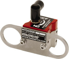 Mag-Mate - Magnetic Hooks Magnet Type: Rare Earth Shape: Square - Exact Tooling