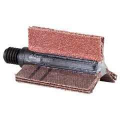 3 1/2″ × 1/2 In. Bore Polisher 240 Grit Very Fine Aluminum Oxide Fits 2 1/8″-2 1/2″ Inside Diameter X Weight Cotton/Poly Backing - Exact Tooling