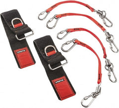 Proto - 13" Tool Tether Kit - D-Ring Connection, 13" Extended Length, Black - Exact Tooling