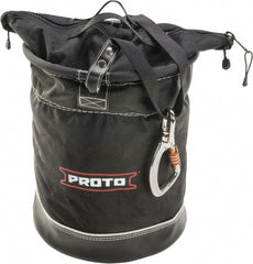 Proto - 14-1/2" Bucket Grip Handle - D-Ring Connection, 15" Extended Length, Black - Exact Tooling