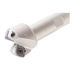 45° SH & Arbor Mnt Face Mill  F45ST-D1.25-W.75; 1-1/4"D - Exact Tooling