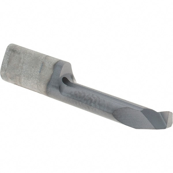 HORN - 0.197" Min Bore Diam, 0.787" Max Bore Depth, 4mm Shank Diam, Profile Boring Bar - 0.008" Corner Radius, Right Hand Cut, Solid Carbide, AlTiN Finish - Exact Tooling