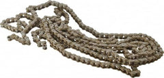 Morse - 3/8" Pitch, ANSI 35MG, Corrosion Resistant Roller Chain - Chain No. 35MG, 10 Ft. Long, 1/5" Roller Diam, 3/16" Roller Width - Exact Tooling