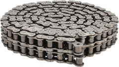 Morse - 3/4" Pitch, ANSI 60-2, Double Strand Roller Chain - Chain No. 60-2, 10 Ft. Long, 15/32" Roller Diam, 1/2" Roller Width - Exact Tooling