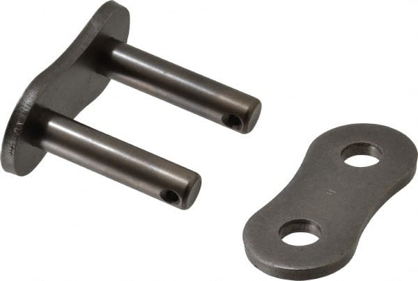 Morse - 1-1/2" Pitch, ANSI 120, Cottered Roller Chain Connecting Link - Chain No. 120 - Exact Tooling