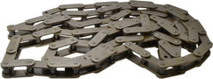 Morse - 1-1/2" Pitch, ANSI C2060H, Conveyor Chain - Chain No. C2060H, 10 Ft. Long, 15/32" Roller Diam, 1/2" Roller Width - Exact Tooling