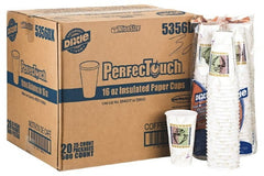Dixie - Dixie Insulated Paper Hot Cups, 16 oz - Coffee Dreams Design - Exact Tooling