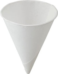 Solo - Solo Conical Paper Cold Cups, 4 oz - White - Exact Tooling
