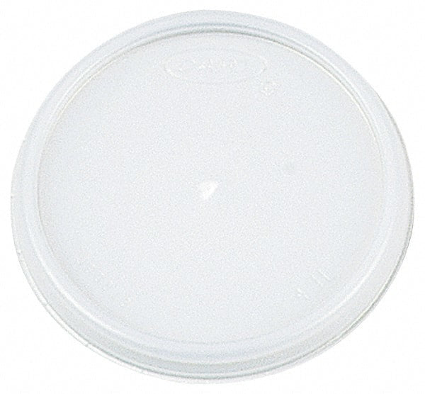 DART - Dart Lids for 8 oz Hot/Cold Foam Cups, Vented - White - Exact Tooling