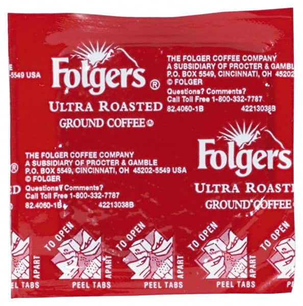 Folgers - Folgers Regular Pre-Measured Coffee Packs, 0.9 oz. each - Exact Tooling