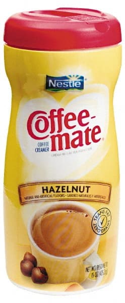 Coffee-Mate - 15 oz Hazelnut Powdered Creamer - Use with Hot Drinks - Exact Tooling
