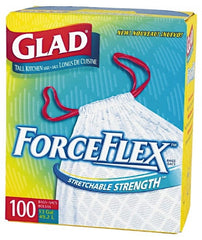 Clorox - Breakroom Cleaning Supplies; Breakroom Accessory Type: Tall Kitchen Bags ; For Use With: Kitchen Trash ; Breakroom Accessory Description: 13Gal Stretchable Drawstring Tall Kitchen Bag - Exact Tooling