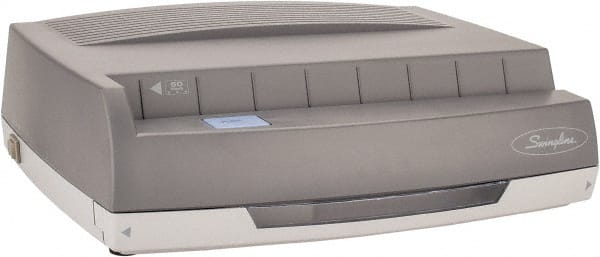 Swingline - Paper Punches Type: 50 Sheet Electric 3-Hole Punch Color: Beige - Exact Tooling