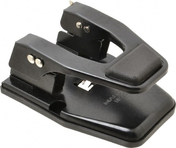 Master - Paper Punches Type: 40 Sheet HD 2-Hole Punch Color: Black - Exact Tooling