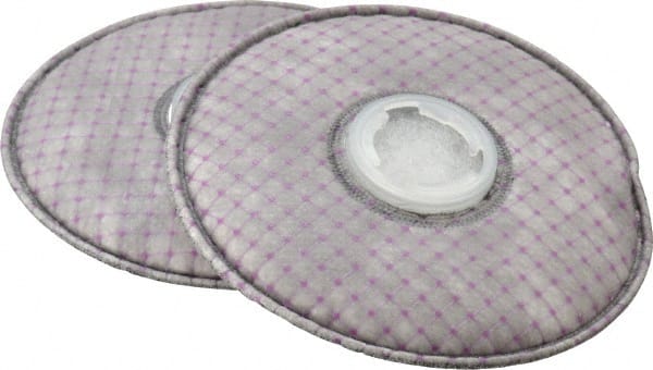 3M - Magenta P100 Filter - Protects Against Organic Vapor, Series 2000 - Exact Tooling