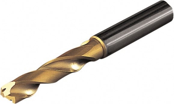 Seco - 7/16" 140° Solid Carbide Jobber Drill - Exact Tooling