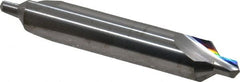Hertel - #5 Plain Cut 82° Incl Angle Solid Carbide Combo Drill & Countersink - Exact Tooling