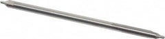 Hertel - #2 Plain Cut 60° Incl Angle Solid Carbide Combo Drill & Countersink - Exact Tooling