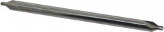 Hertel - #3 Plain Cut 60° Incl Angle Solid Carbide Combo Drill & Countersink - Exact Tooling