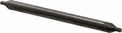 Hertel - #4 Plain Cut 60° Incl Angle Solid Carbide Combo Drill & Countersink - Exact Tooling