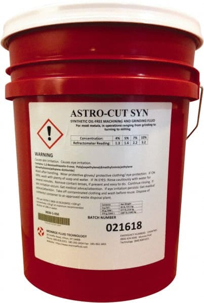 Monroe Fluid Technology - 275 Gal Tote Cutting & Grinding Fluid - Synthetic - Exact Tooling