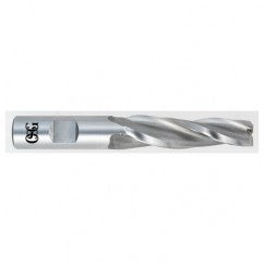 5/64 x 3/16 x 1 x 2-1/4 3 Fl HSS-CO Tapered Center Cutting End Mill -  Bright - Exact Tooling