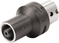 Seco - C5 Outside Modular Connection, C4 Inside Modular Connection, Capto to Capto Reducing Adapter - 65mm Projection, 40mm Nose Diam, Through Coolant - Exact Tooling