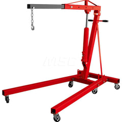 Big Red - Cranes; Type: Engine Hoist ; Load Capacity (Ton): 2 Tons ; Load Capacity (Lb.): 4000.000 ; Span: 4' 5" (Feet); Material: Steel ; Additional Information: Foldable - Exact Tooling