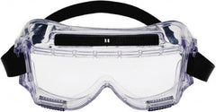 3M - Size Universal, Clear Polycarbonate Anti-Fog Lens, Safety Goggles - Indirect Vent, Clear Polycarbonate Frame, Over the Glass Style - Exact Tooling