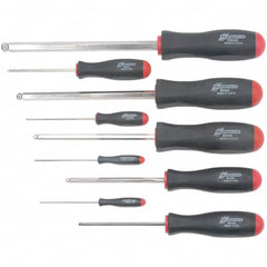 Bondhus - Hex Driver Sets Tool Type: Ball End Size Range (mm): 1.5 - 10 - Exact Tooling