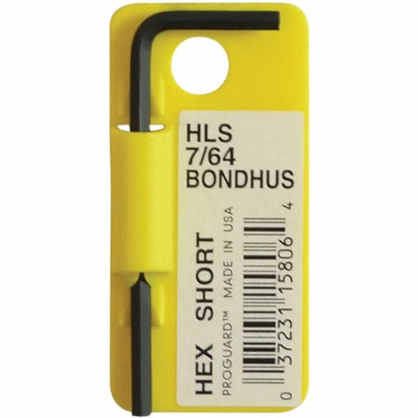 Bondhus - Hex Keys End Type: Hex End System of Measurement: Inch - Exact Tooling