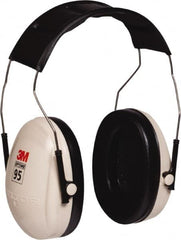 3M - Over the Head Beige & Black Foam Cushion Earmuffs - 21 NRR Rating - Exact Tooling