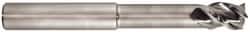 Niagara Cutter - 1", 3 Flute, Single End, Solid Carbide, 0.045" Corner Radius End Mill - 6" OAL, 45° Helix, Right Hand Flute, 1-1/4" LOC, Right Hand Cut, 3-1/2" Extended Reach - Exact Tooling
