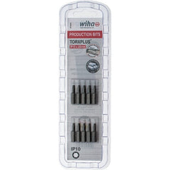 Wiha - 1/4" Drive IP10 Torx Plus Screwdriver Bit - 1" OAL, Insert Bit - Exact Tooling