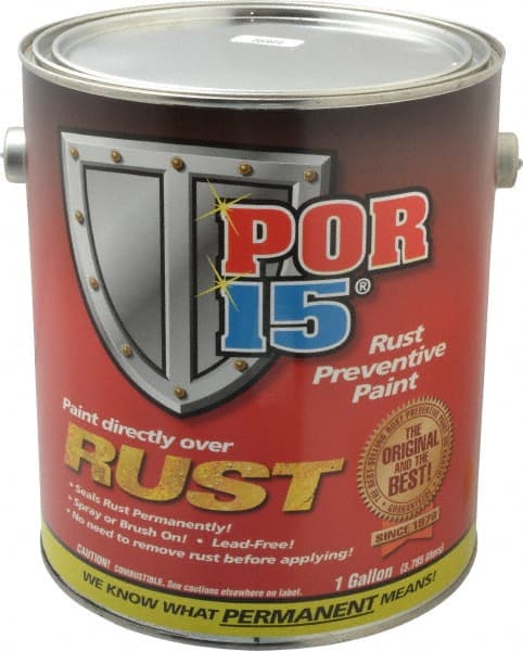 POR-15 - 1 Gal, Black, Rust Preventative Paint - Comes in Can with Handle - Exact Tooling