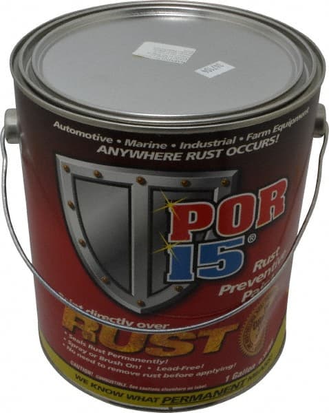 POR-15 - 1 Gal, Semi Gloss Black, Rust Preventative Paint - Comes in Can with Handle - Exact Tooling