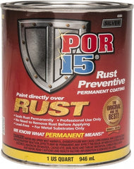 POR-15 - 1 Quart, Silver, Rust Preventative Paint - Comes in Can - Exact Tooling