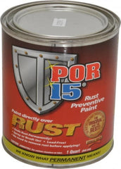 POR-15 - 1 Quart, Semi Gloss Black, Rust Preventative Paint - Comes in Can - Exact Tooling
