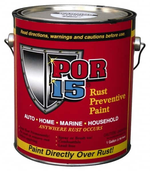 POR-15 - 5 Gal, Semi Gloss Black, Rust Preventative Paint - Comes in Pail - Exact Tooling