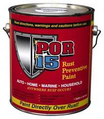POR-15 - 5 Gal, Semi Gloss Black, Rust Preventative Paint - Comes in Pail - Exact Tooling