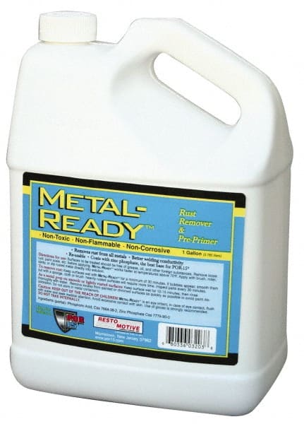 POR-15 - Automotive Metal Preparation - 1 Gal Jug with Empty Spray Bottle - Exact Tooling