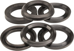 Made in USA - 1-1/4" Inside Diam x 1-7/8" Outside Diam V-Packing Set - 1" High - Exact Tooling