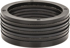 Made in USA - 2" Inside Diam x 2-1/2" Outside Diam V-Packing Set - 1" High - Exact Tooling