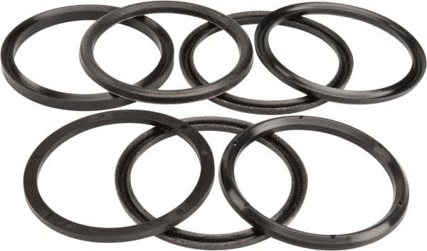 Made in USA - 2-3/4" Inside Diam x 3-1/4" Outside Diam V-Packing Set - 1" High - Exact Tooling