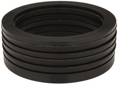 Made in USA - 2-3/4" Inside Diam x 3-1/2" Outside Diam V-Packing Set - 1-1/6" High - Exact Tooling