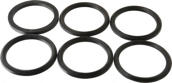 Made in USA - 3" Inside Diam x 3-3/4" Outside Diam V-Packing Set - 1-1/6" High - Exact Tooling