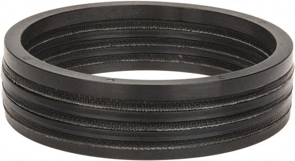 Made in USA - 3-1/2" Inside Diam x 4" Outside Diam V-Packing Set - 1" High - Exact Tooling